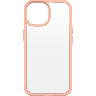 OtterBox Coque arrière React iPhone 15 - Transparent / Peach