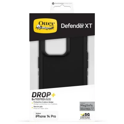 OtterBox Coque Defender Rugged avec MagSafe iPhone 14 Pro - Noir