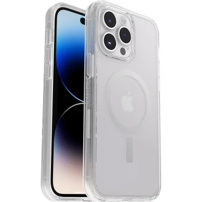 OtterBox Coque Symmetry MagSafe iPhone 14 Pro - Transparent