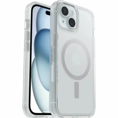 OtterBox Symmetry Series Clear pour MagSafe pour iPhone 15, Clear