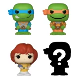 FUNKO Pack 4 figurines Bitty Pop Teenage Mutant Ninja Turtle Leonardo
