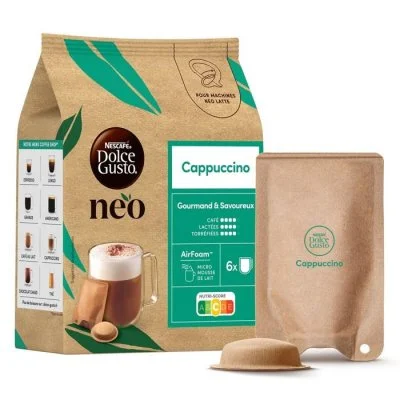 Pack 6 Capsules cappuccino Neo par Dolce Gusto Nescafé