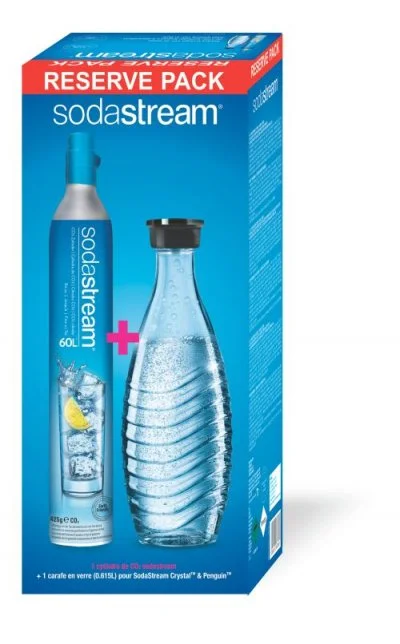 Pack cartouche gaz + carafe SODASTREAM 3013398