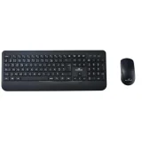 BLUESTORK Pack Clavier/Souris Pack office R2 - Sans fil - Noir