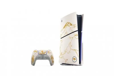 Pack Console PS5 Gold - Édition limitée Ghost of Yotei (PS5)