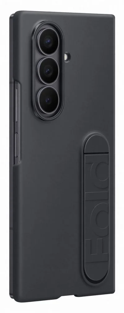 Pack coque en silicone Noir et film pour Samsung Galaxy Z Fold 7