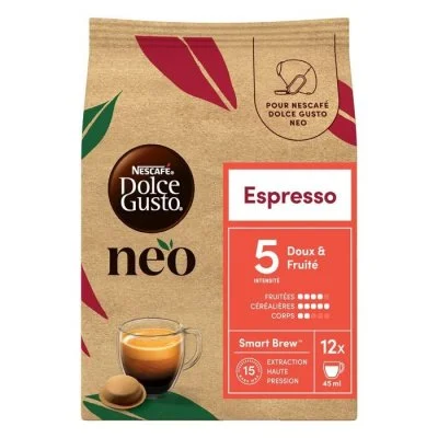 Pack de 12 capsules café Neo par Nescafé Dolce Gusto Espresso