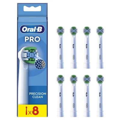 Pack de 8 brossettes pour brosse à dents Oral-B Pro Precision Clean