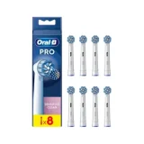 ORAL B Pack de 8 brossettes pour brosse à dents Oral-B Pro Sensitive Clean