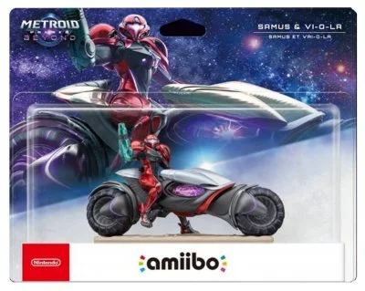 Pack figurines amiibo Samus et Vai-O-La - collection Metroid Prime 4: Beyond
