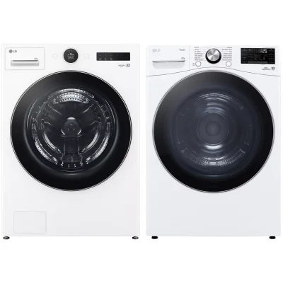 PACK Lave-linge Hublot 20kg 1000trs/min + Sèche-linge Pompe à Chaleur 18kg