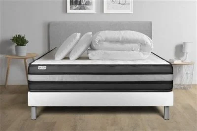 Pack Pret A Dormir X Cm Sommier Kit