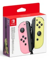 NINTENDO Paire de Manettes Joy-con Switch Rose pastel et Jaune pastel