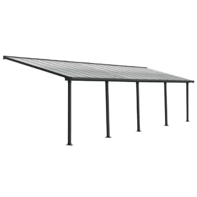 Palram - Canopia Pergola Olympia 3X9.8 Grise