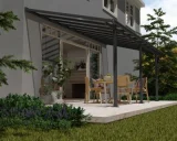 PALRAM - pergola 18.3m² gris anthracite 704351 - olympia 704351