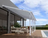 PALRAM - pergola 28.9m² blanc 704361 - olympia 704361