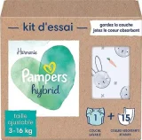 PAMPERS Couches Hybride Harmonie 15uts