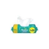 PAMPERS Lingettes Bébé - FRESHCLEAN - Lot de 1 x 80 lingettes