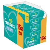 PAMPERS Lingettes Fresh Clean ECom 15x80, 1200 pièces