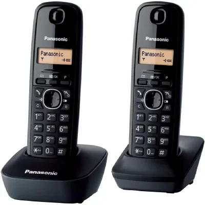 Panasonic KX-TG1612FRH - Duo - Noir