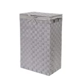 COMPACTOR Panier à linge Rectangulaire pliable gris