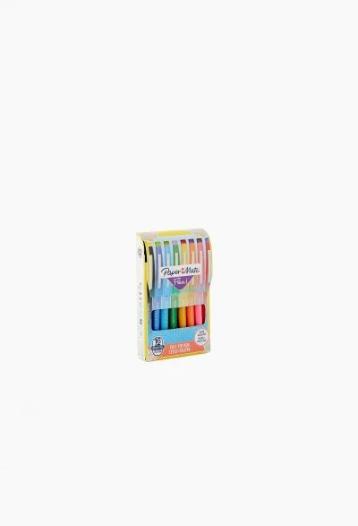 Papermate Blister De 12 Stylos Feutres Flair Tropical