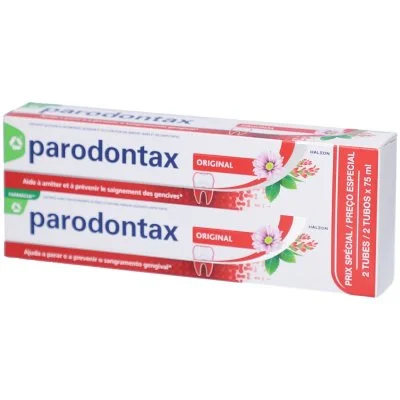 Parodontax Dentifrice Pâte Gingivale Lot de 2 x 75ml