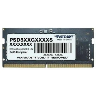 Patriot Memory Signature Psd532g56002s Module De Mémoire 32 Go 1 X Ddr5 5600 Mhz