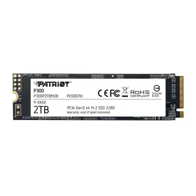 Patriot memory ssd p300 m.2 pcie gen 3 x4 2to ssd a basse consommation p300p2tbm28