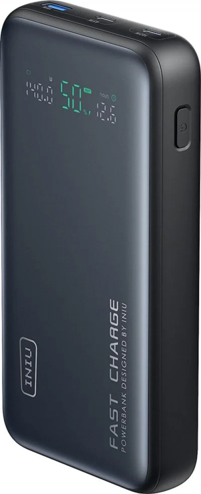 PB Leopard Power 25k mAh USB A + 2 USB C Noir
