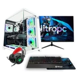 NITROPC PC Gamer complet Pack Gold Plus v2 Blanc