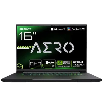 Pc Portable Gamer Gigabyte Aero X16 16"" 165hz Ryzen Ai 9 Rtx 5070 32 Go 1 To Gris