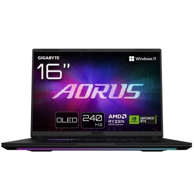 PC portable Gigabyte MASTER 16""OLED QHD+240Hz/R9 8940HX/5070Ti/32/1T/11
