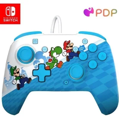 PDP Manette filaire REMATCH GLOW Mario Escape Nintendo Switch