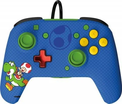 PDP - Manette filaire rematch Nintendo Switch - Toad et Yoshi (SWITCH)