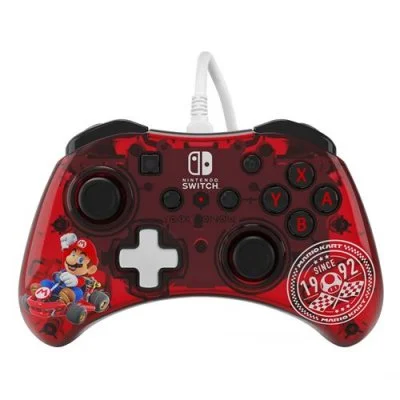 Pdp Rock Mario Kart Nintendo Switch Controller Rouge