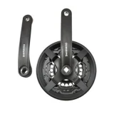 SHIMANO Pedalier vtt triple 42-34-24d l170 alu tourney ty501 (axe carre 122)