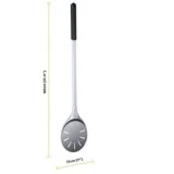OONI Pelle ronde pour four à pizza Turning UU-P09400 Argent et Noir