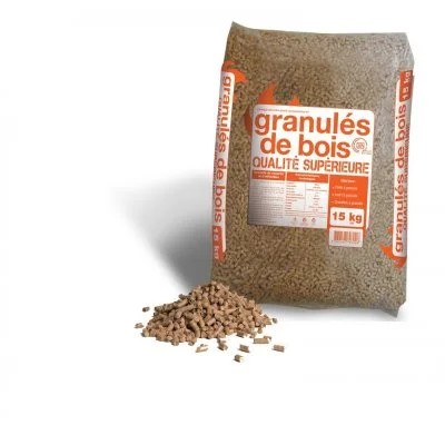 Pellet 100% résineux de qualité supérieur 15kg