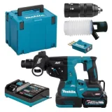 MAKITA Perfo-burineur SDS-Plus 40 V max Li-Ion 4 Ah 28 mm - HR002GM202