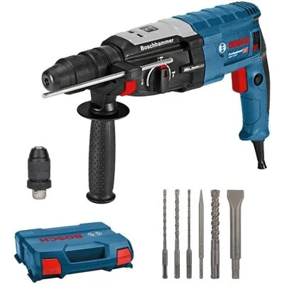 Perforateur Bosch GBH 2-28 F (jeu de 6 ciseaux perforateurs, SDS-plus, dans une L-Case)