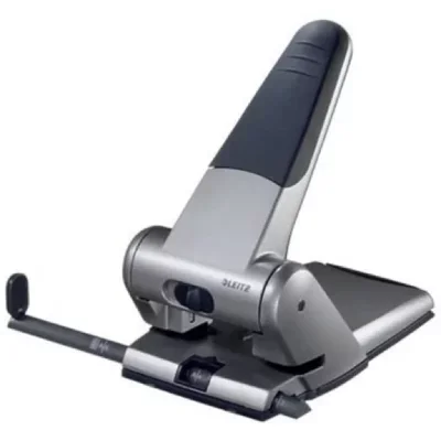 Perforatrice De Bureau Leitz Nbflle:63 Col.:gris