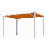 HABRITA Pergola aluminium 12 m2 blanc per 4030 wr