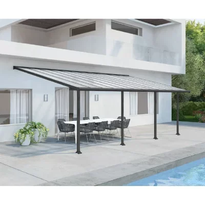 Pergola Olympia 3X7.4 Grise - Palram-canopia