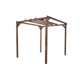 HABRITA Pergola Thonon En Bois Thermo Chauffé Sans Couverture 8,88 M²