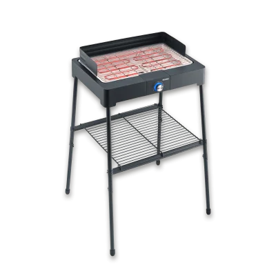Pg 8566 électrique Barbecue de table voyant lumineux noir - Severin