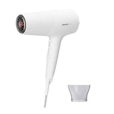 Philips 5000 Series BHD500 - Sèche-cheveux - blanc/métallique