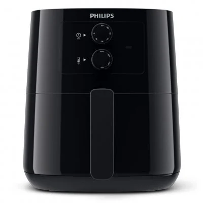 Philips Essential Airfryer, technologie Rapid Air, 0,8 kg, 4,1 l, noir