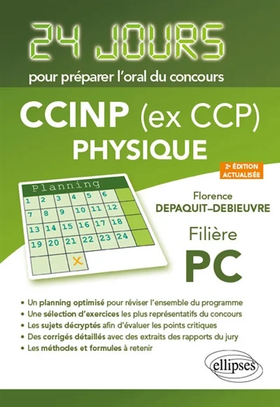 Physique - Concours Ccp, Filière Pc