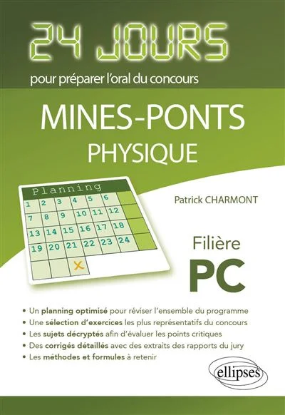 Physique Concours Mine-Ponts Filière Pc